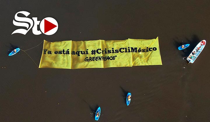 Greenpeace pide medidas ante cambio climático en México